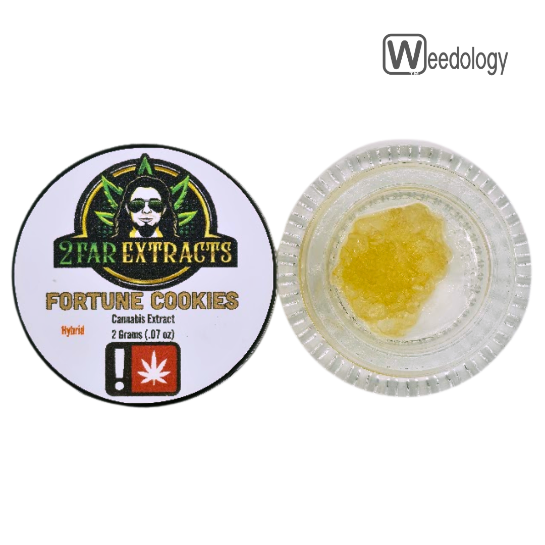 Photograph of product: 2 Far Extracts 2g FORTUNE COOKIES Rocks & Sauce