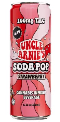 Photograph of product: Strawberry Soda 100mg 12oz - 