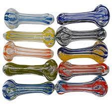 Photograph of product: Glass Pipe - Assorted Styles & Colors - $10