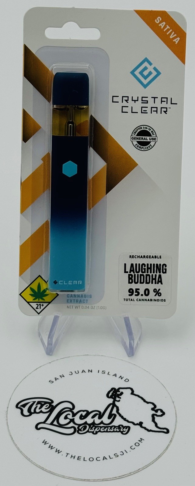Photograph of product: Laughing Buddha Disposable Cartridge