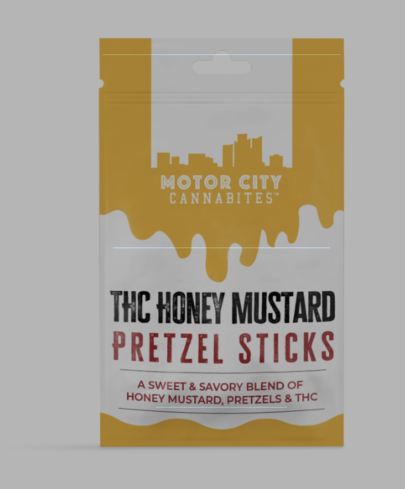 Photograph of product: AU MCC: Honey Mustard Pretzel Sticks 200mg