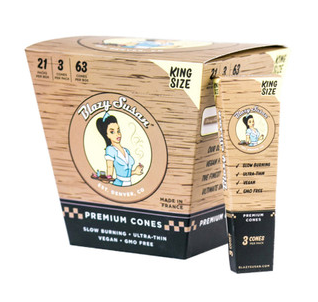 Photograph of product: Blazy Susan Unbleached Premium Cones 3 Pack