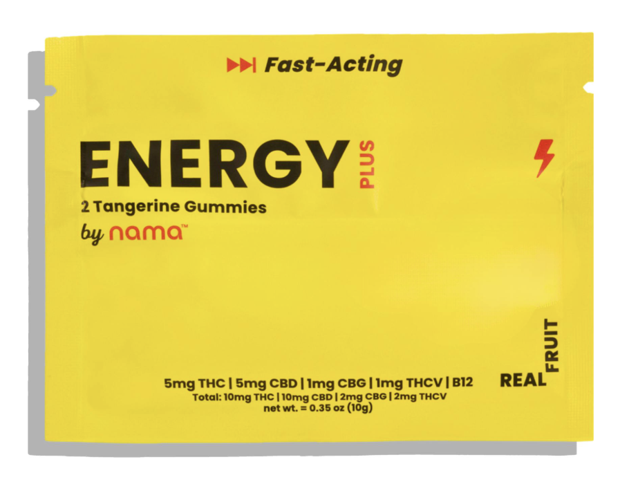 Photograph of product: Nama- Energy Plus Gummies- 10mg 2pk