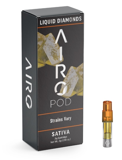 Photograph of product: AiroPro | 1g | Vape | Liquid Diamonds Cartridge | Z Pie