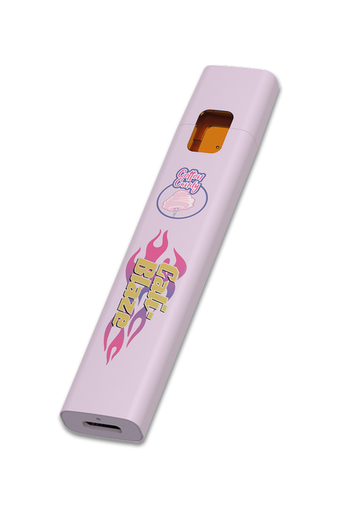 Photograph of product: Cali Blaze - Cotton Candy - Live Resin Disposable AIO