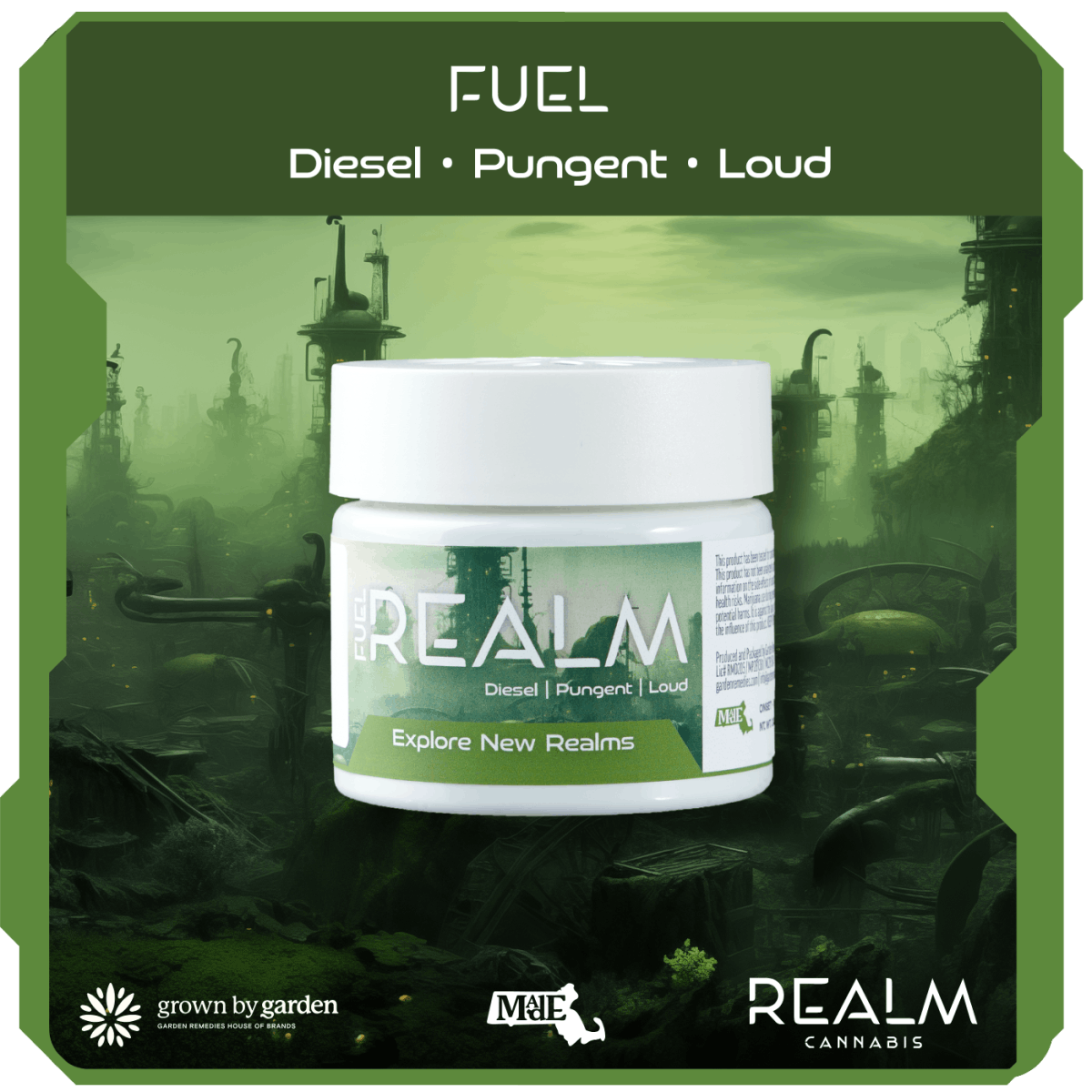 Photograph of product: Governmint Oasis | Flower Small Buds | 7g | By Realm