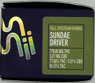 Photograph of Product: Umamii Sundae Driver Live Resin Jar 1g