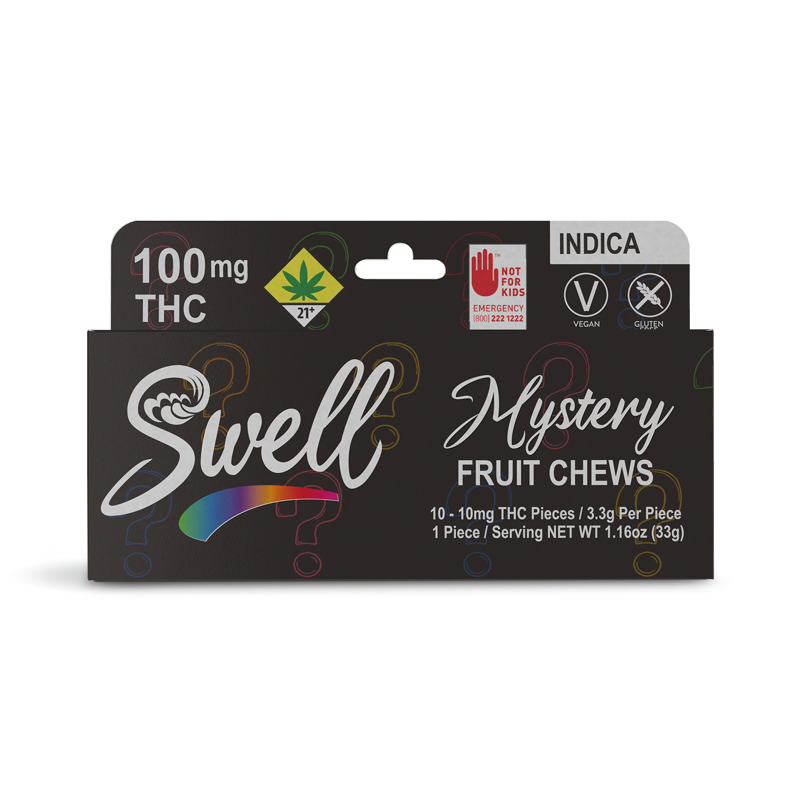 Photograph of product: Mystery Oui'd Fruit Chews | 10-pack