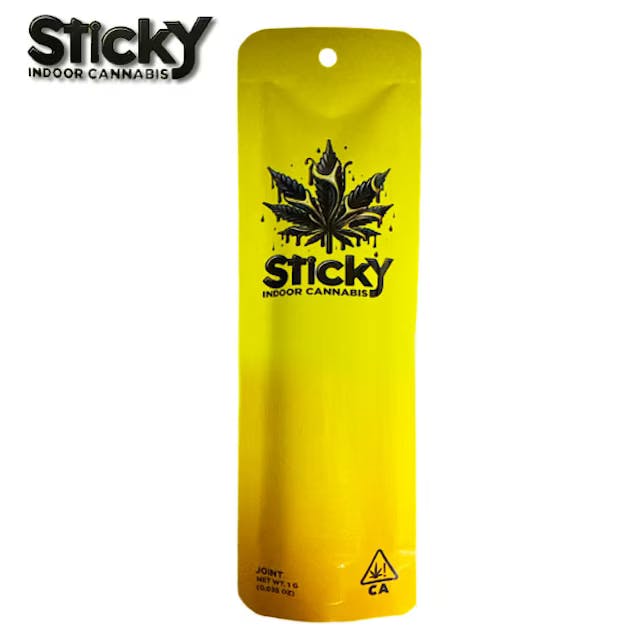 Photograph of product: Sticky – Bubble Bath – Pre-Roll - 1g - 