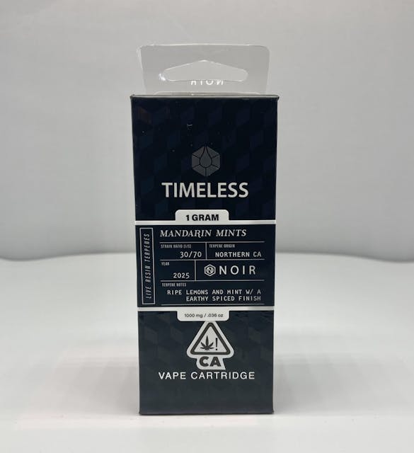 Photograph of product: Mandarin Mints 1g Cartridge - 