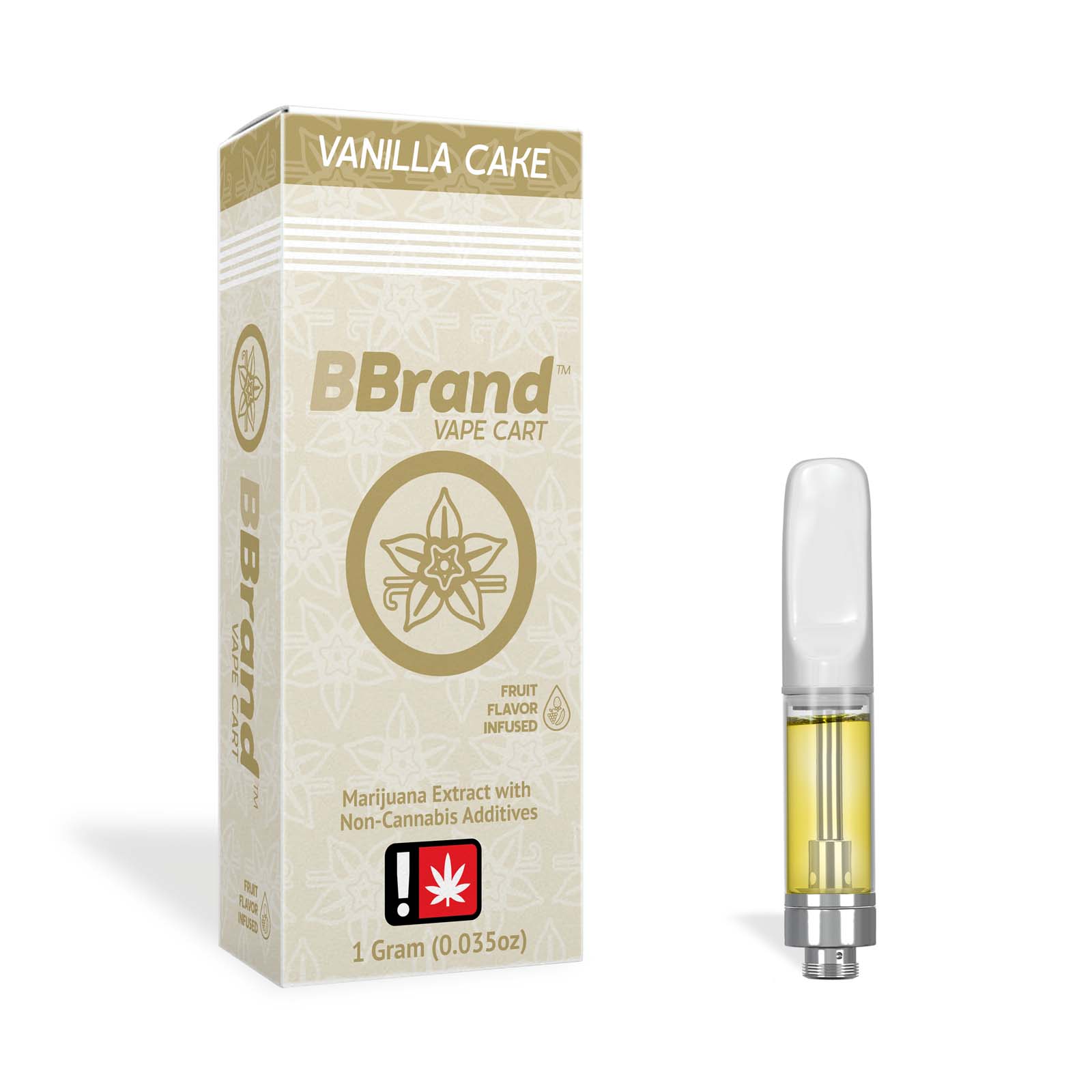 Photograph of product: BUDDIES - VAPE DISTILLATE - 1G - VANILLA CAKE