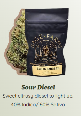 Photograph of product: Gage Sour Diesel 3.5 - 3.5g