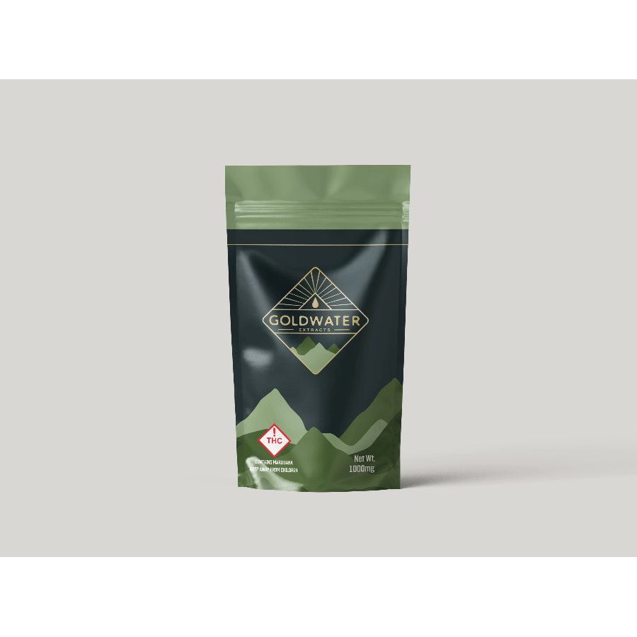 Photograph of product: GOLDWATER -1000mg - GRANOLA SKUNK DISTILLATE VAPE - 1000mg - Granola Skunk