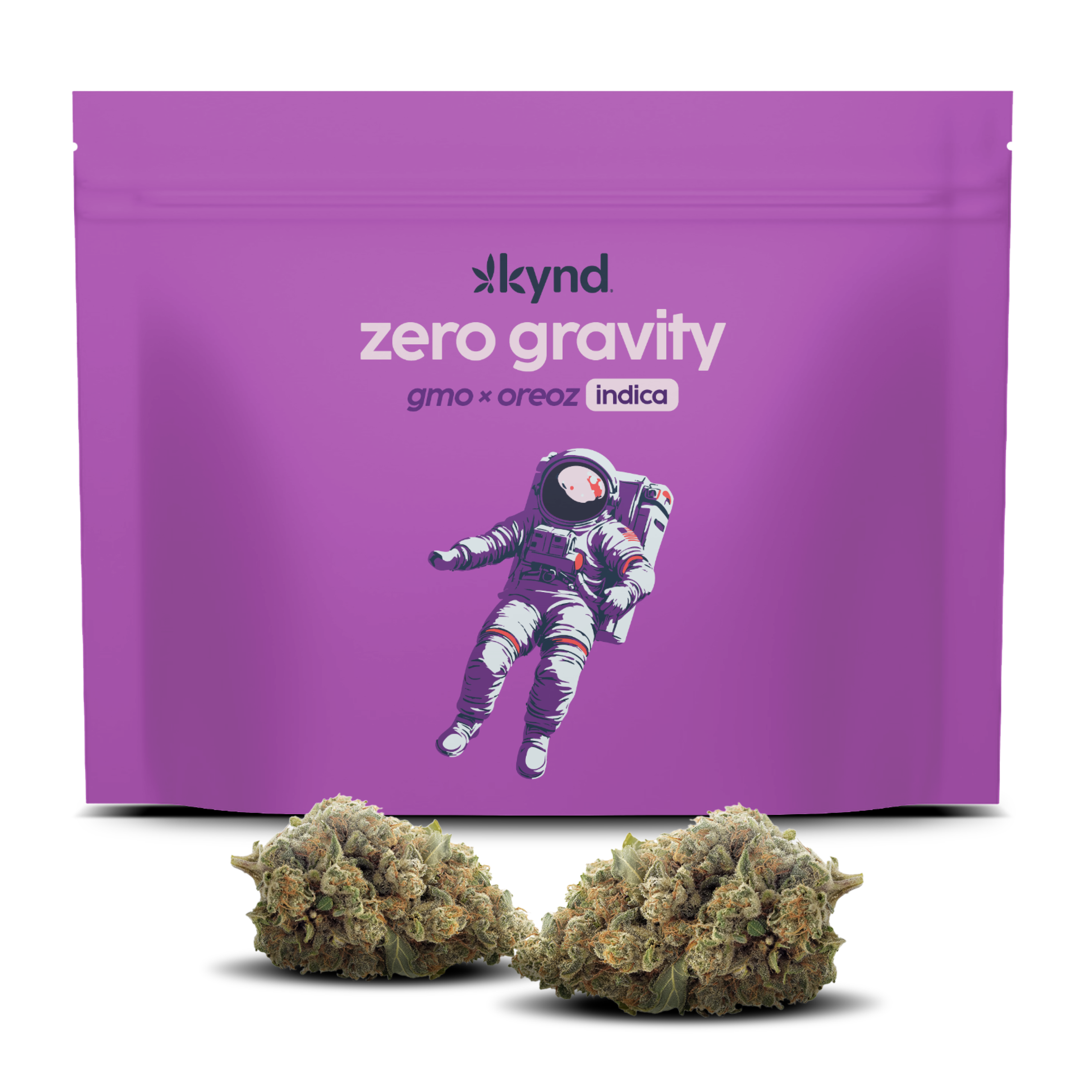 Photograph of product: Kynd Zero Gravity (I) Flower 3.5g