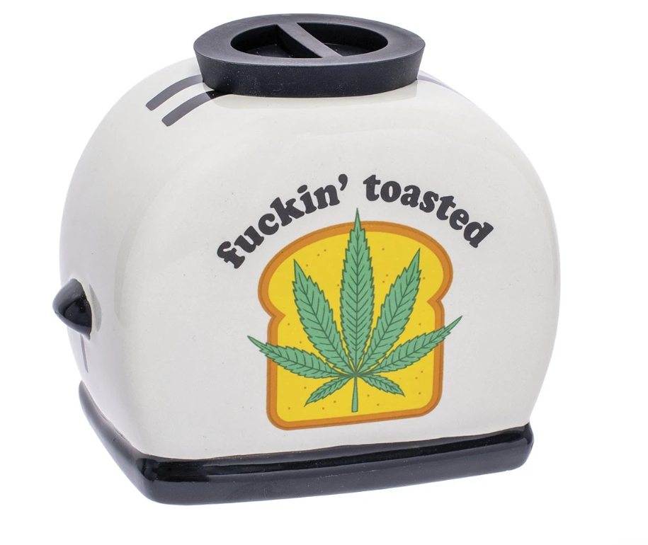 Photograph of product: Fujima F*ckin' Toasted Ceramic Stash Jar | 4.5"