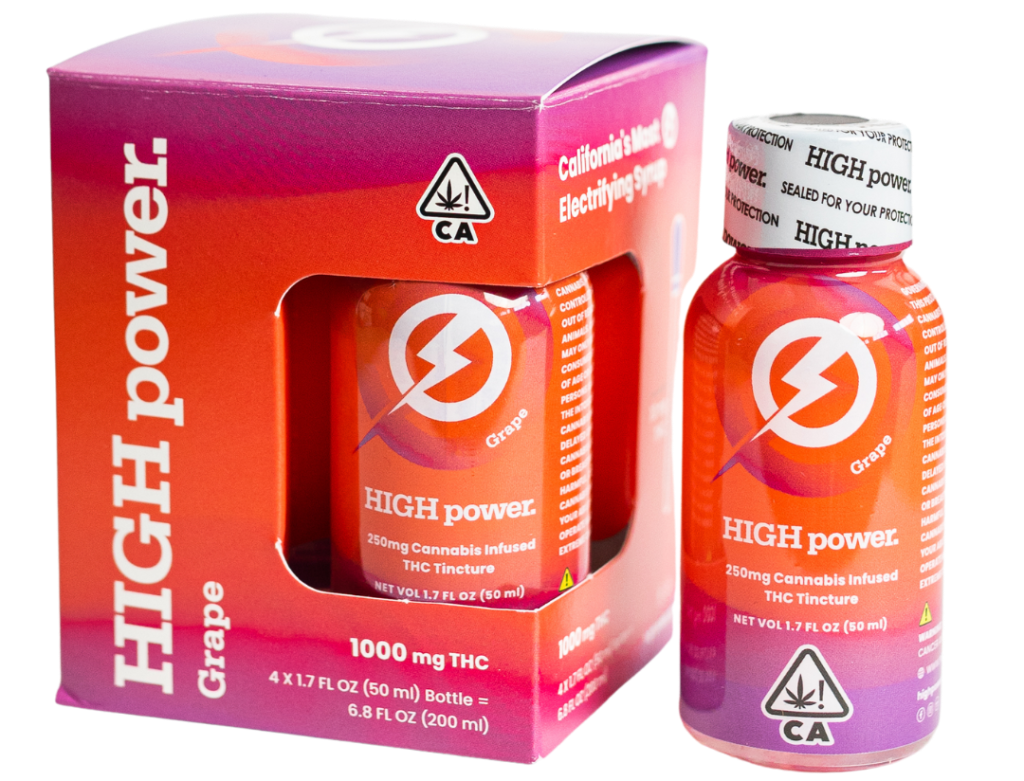 Photograph of product: High Power | Tincture (4pk) | Hortchata (6.8oz)