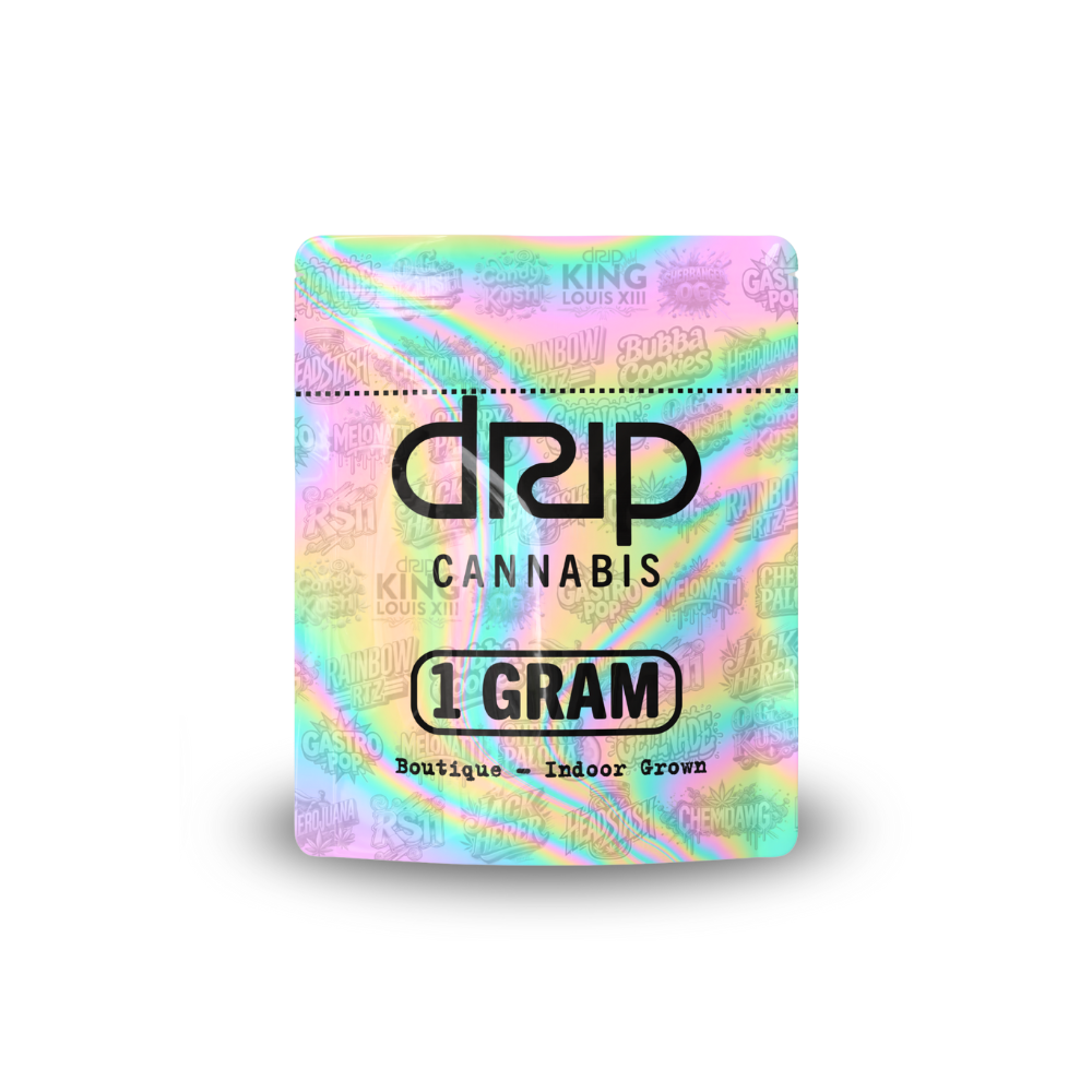Photograph of product: (DRIP) Top-Shelf Flower 1g (Presidential OG)