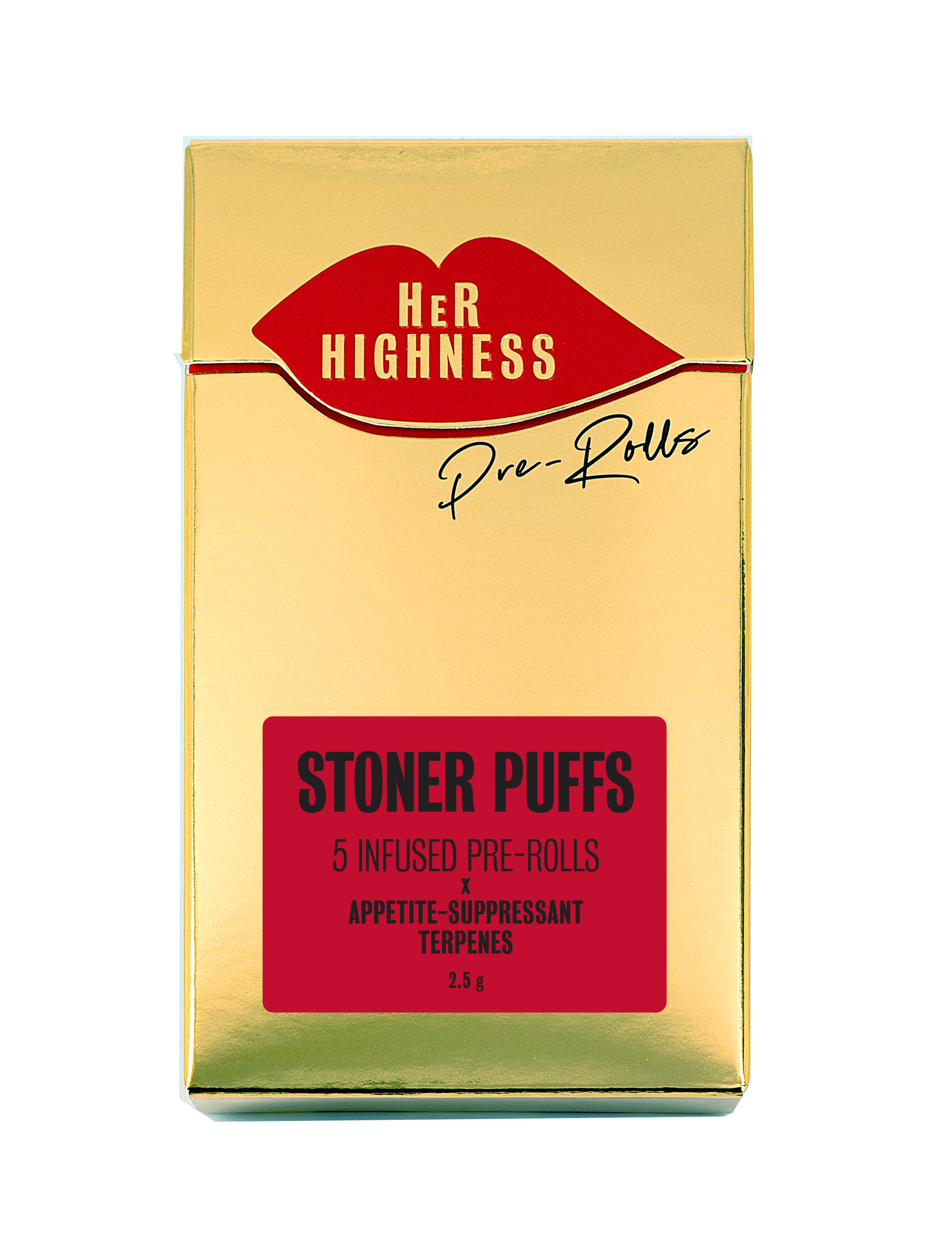 Photograph of product: Her Highness - Stoner Puffs 5pk Infused Preroll