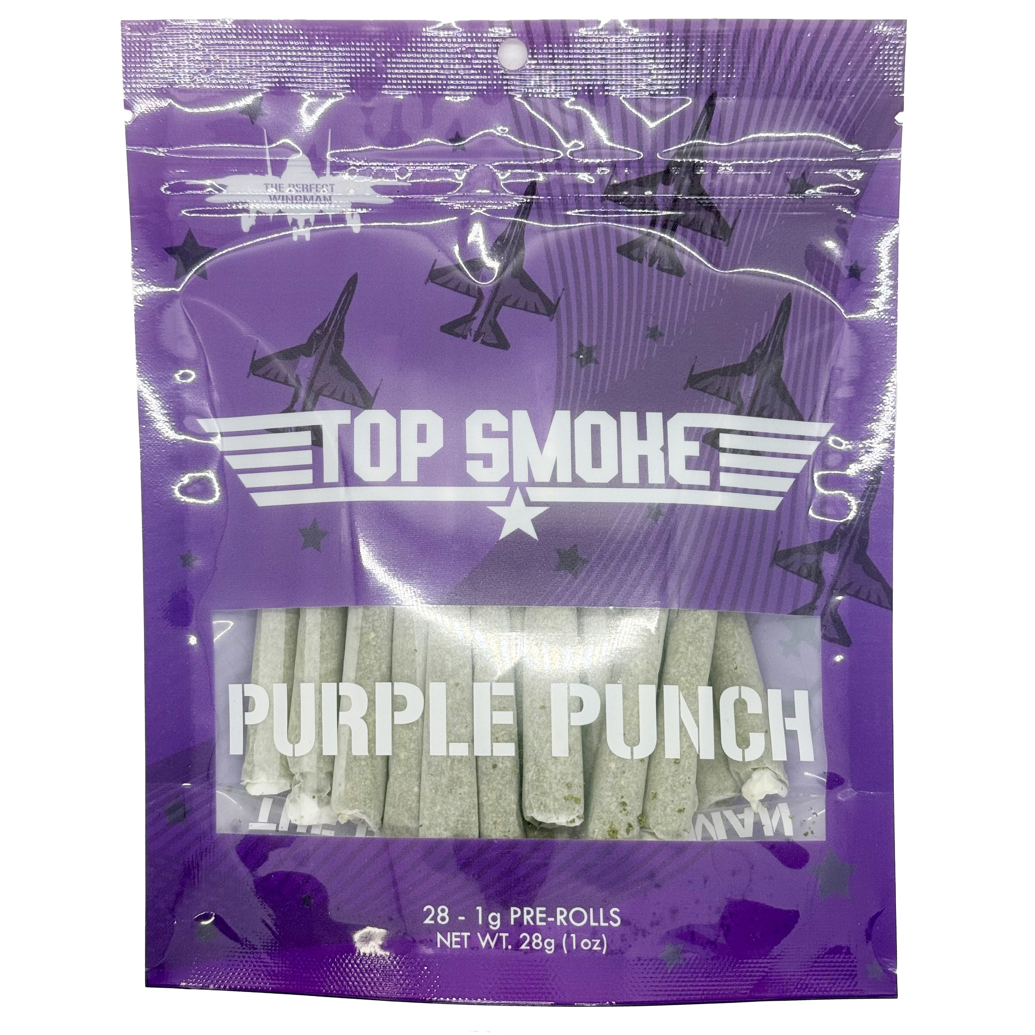 Photograph of product: Top Smoke Purple Punch 28pk Prerolls Rec