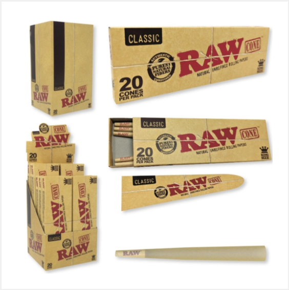 Photograph of product: RAW | Cone | King Size | 20pk