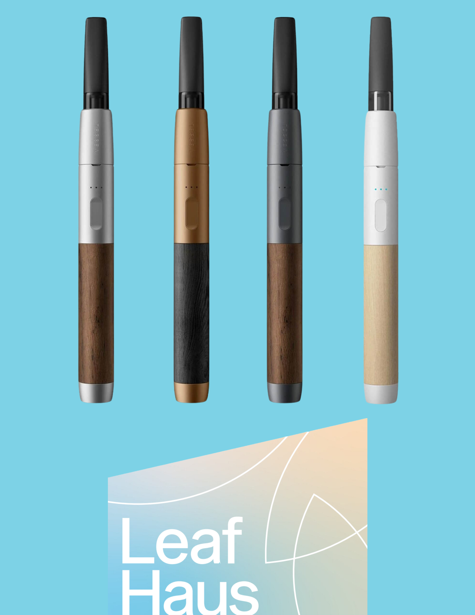Photograph of product: Vessel - Slate Wood Series Vape Pen Battery