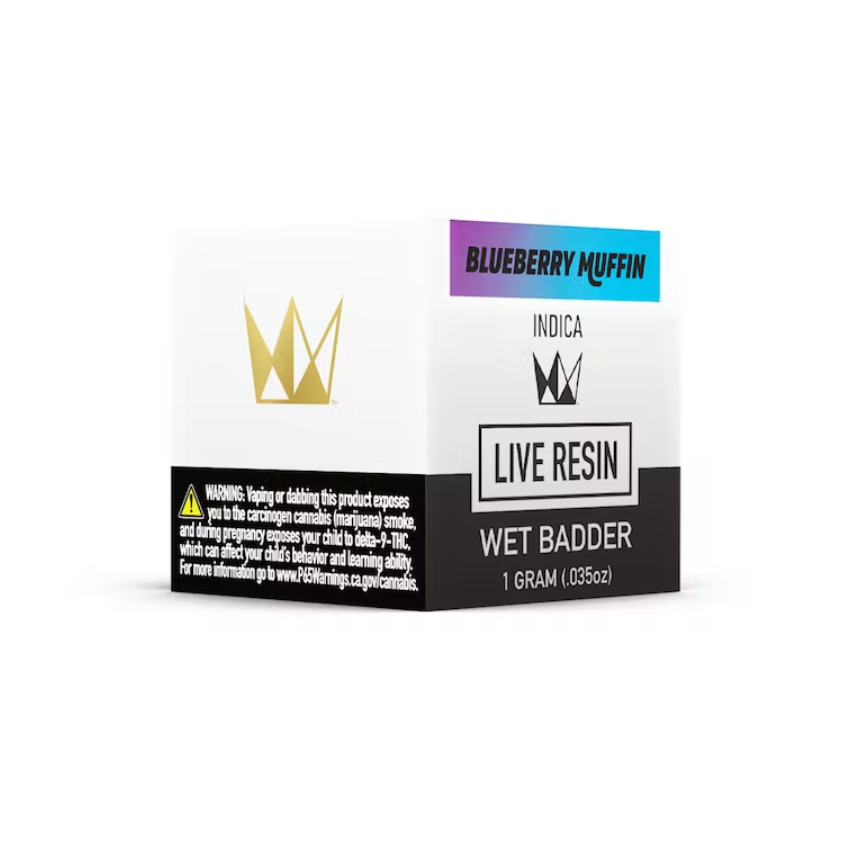 Photograph of product: GEORGIA Z LIVE RESIN BADDER 1G - WEST COAST CURE
