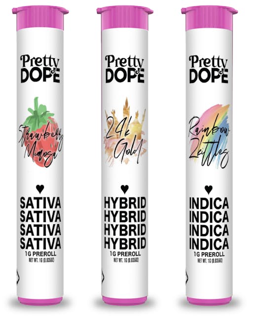 Photograph of product: Rainbow Zkittles Premium Terpene Infused Preroll - 1g - 