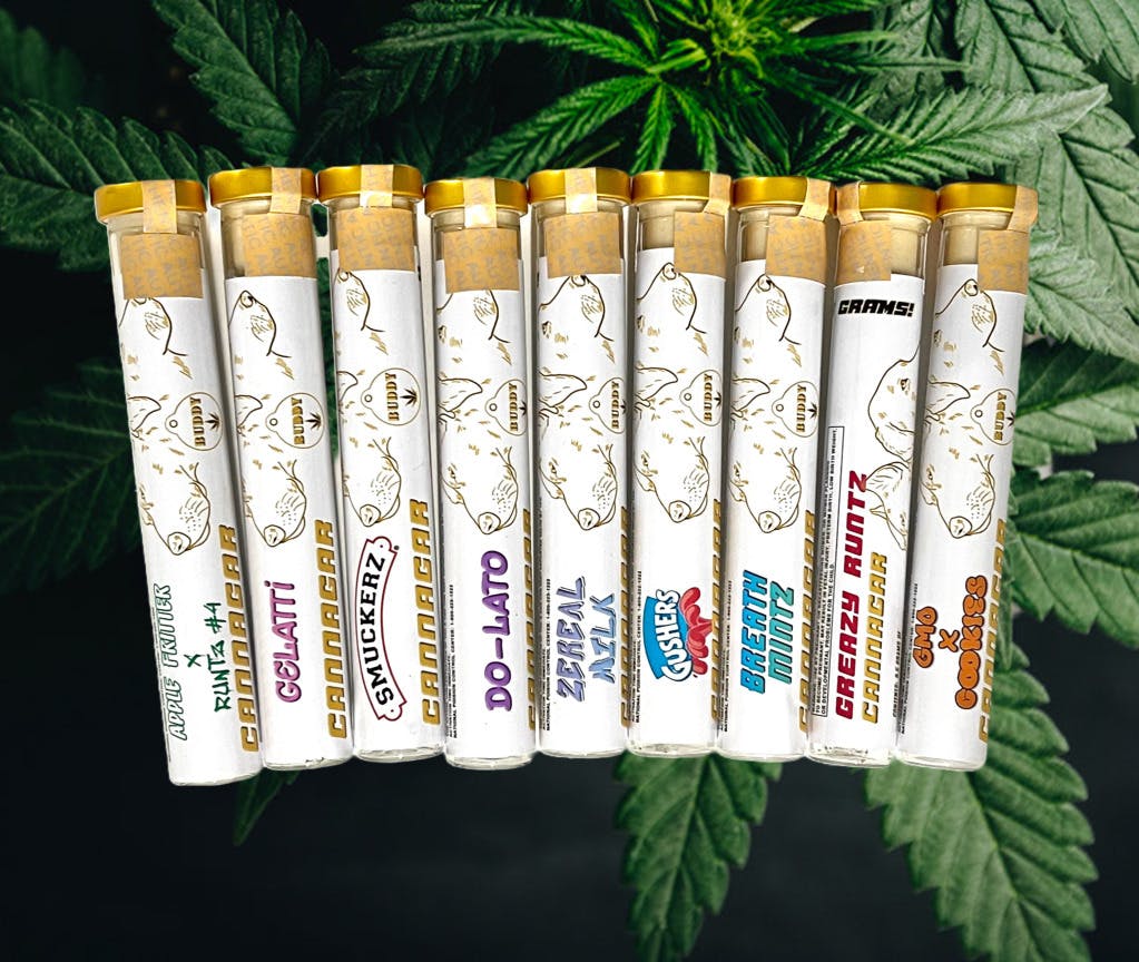 Photograph of product: Buddy's XL Cannagar 3.5g Zereal Milk