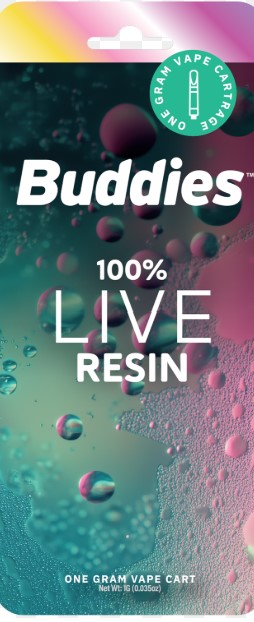 Photograph of product: Mango Kush Live Resin - Cartridge - Buddies