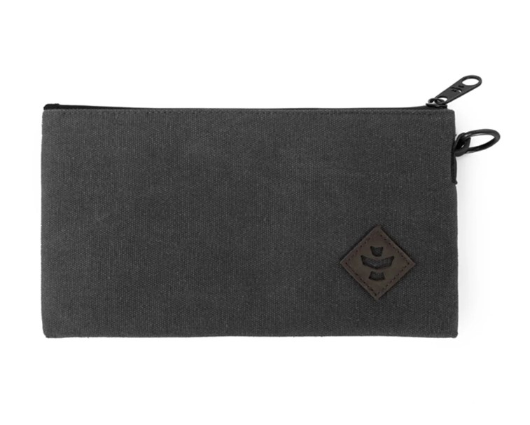 Photograph of Product: The Broker Smell Proof Zippered Stash Bag (Smoke)
