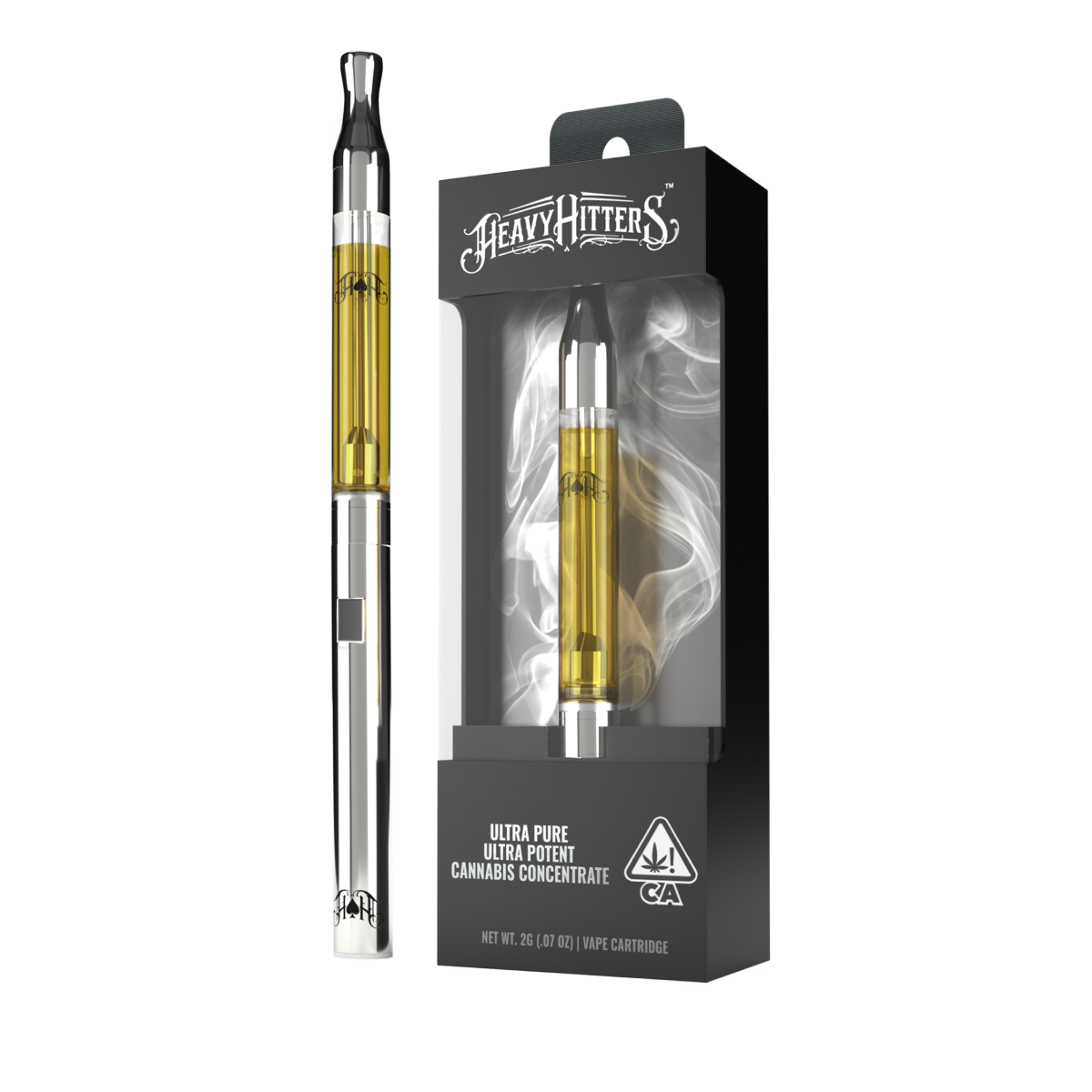 Photograph of product: Heavy Hitters - Strawberry Cough 2g Cartridge
