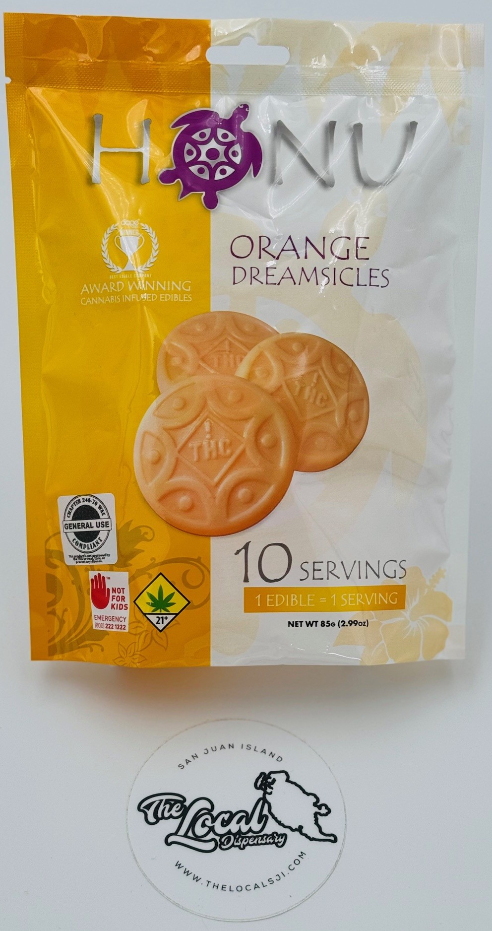 Photograph of product: Orange Dreamsicles 10pk