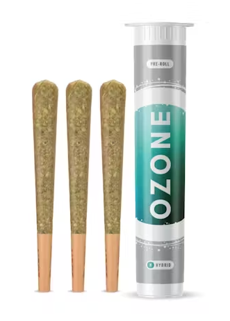 Photograph of product: Ozone Snake Eyes 3pk Prerolls
