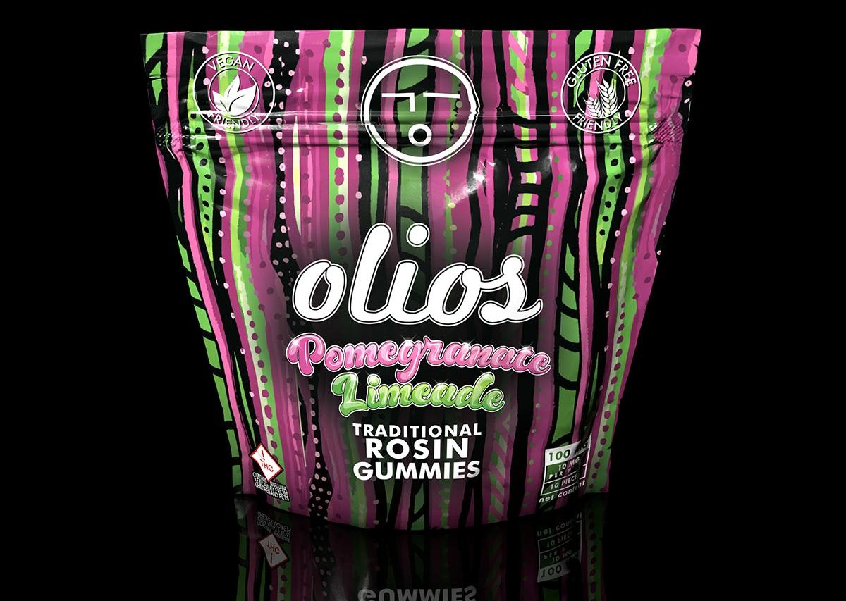 Photograph of product: Limeade | 10pk x 10mg |  Rosin Gummies