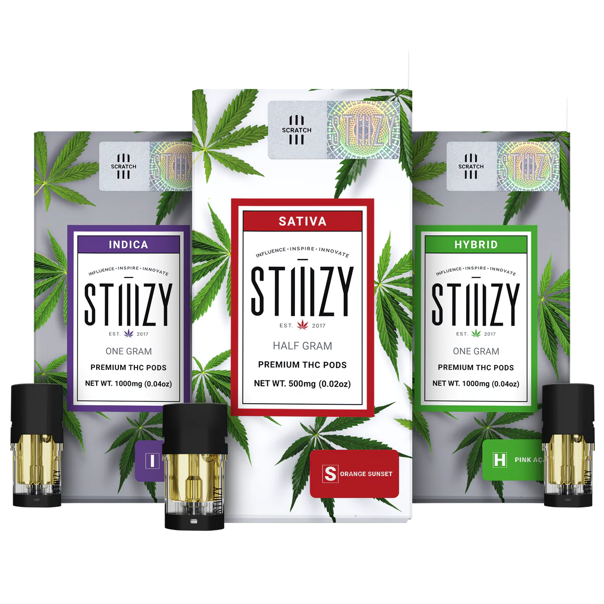 Photograph of product: STIIIZY BLUE DREAM 1G POD