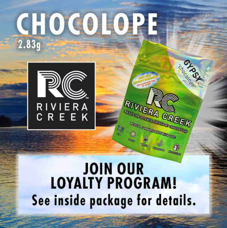 Photograph of product: Riviera Creek | Chocolope | 2.83g (S)