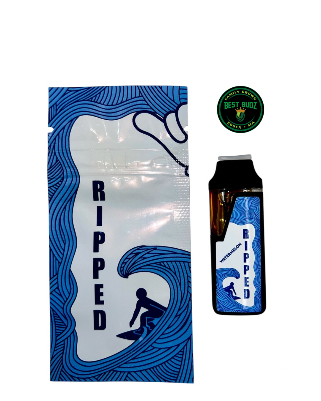 Photograph of product: BEST BUDZ - Watermelon | Disposable | 2g Cart