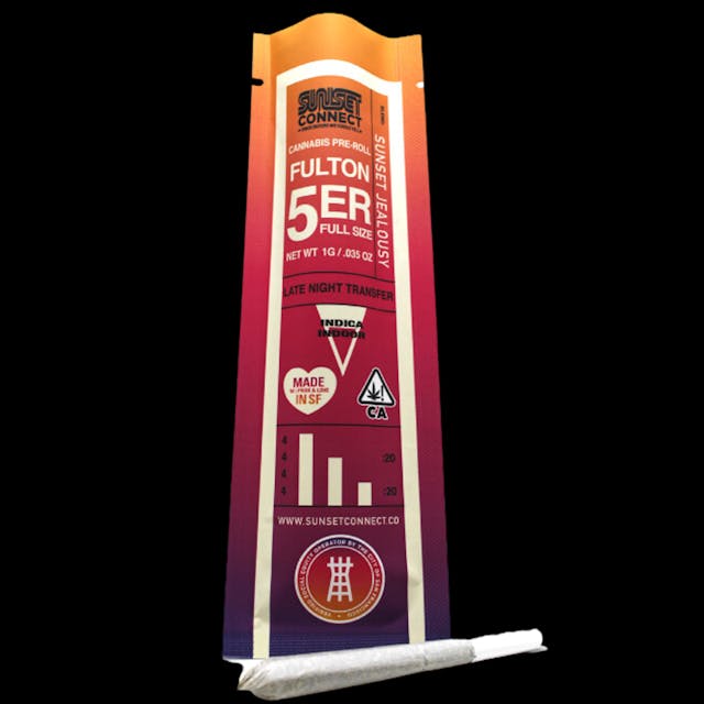 Photograph of product: Fulton 5er - George Zkittlez 1g Preroll - 