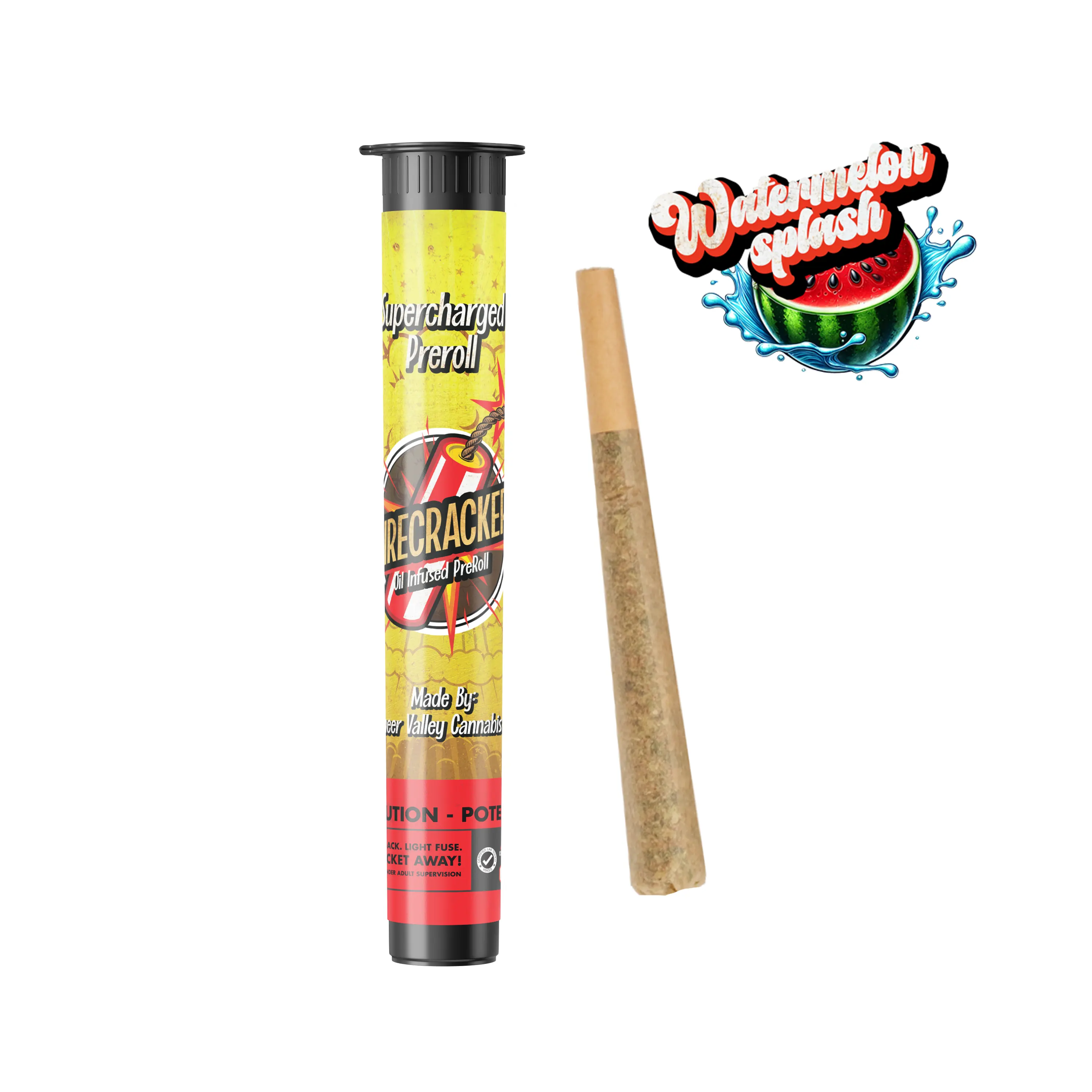 Photograph of product: Firecracker: Watermelon Splash | 1g | Infused