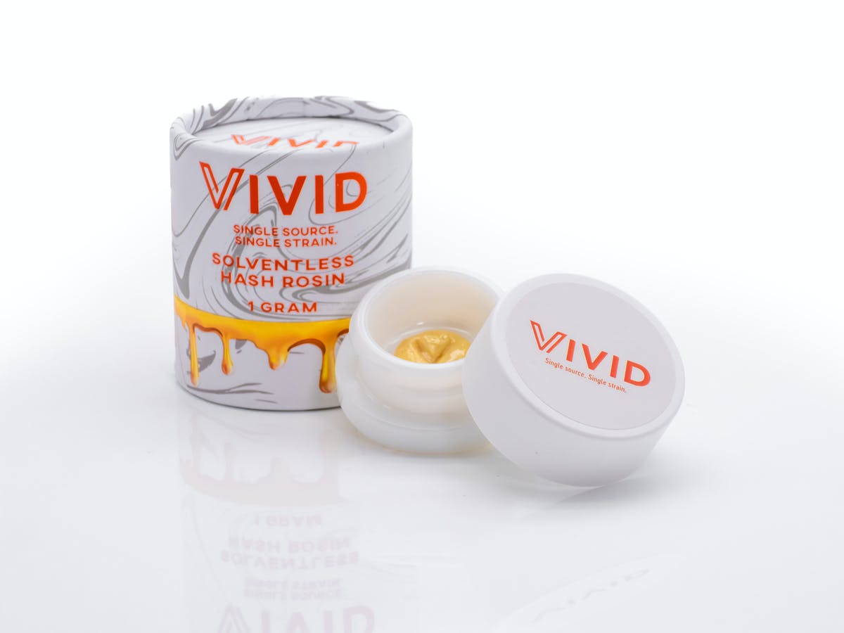 Photograph of product: Vivid Trop Cherry Live au chocolat Rosin | 1g