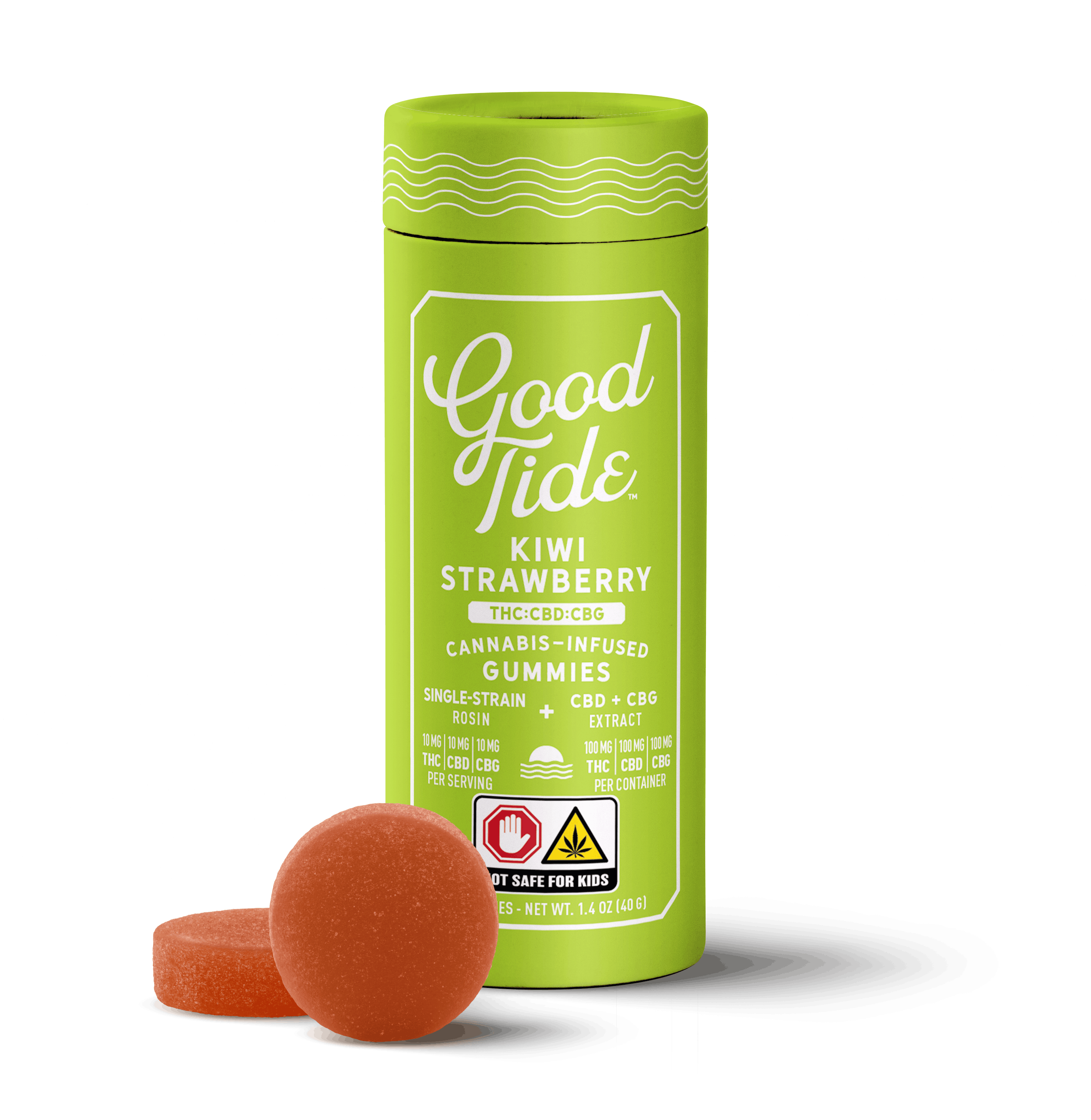Photograph of product: GOOD TIDE | KIWI STRAWBERRY ROSIN 1:1:1