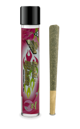 Photograph of product: Dragonfruit Liquid Diamonds Infused Pre-Roll | 1.2g