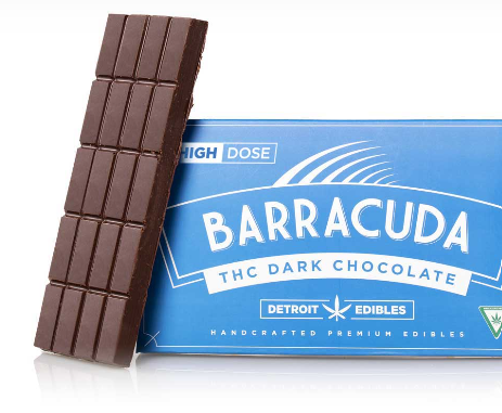 Photograph of Product: Barracuda Bar - Dark Chocolate - 200mg