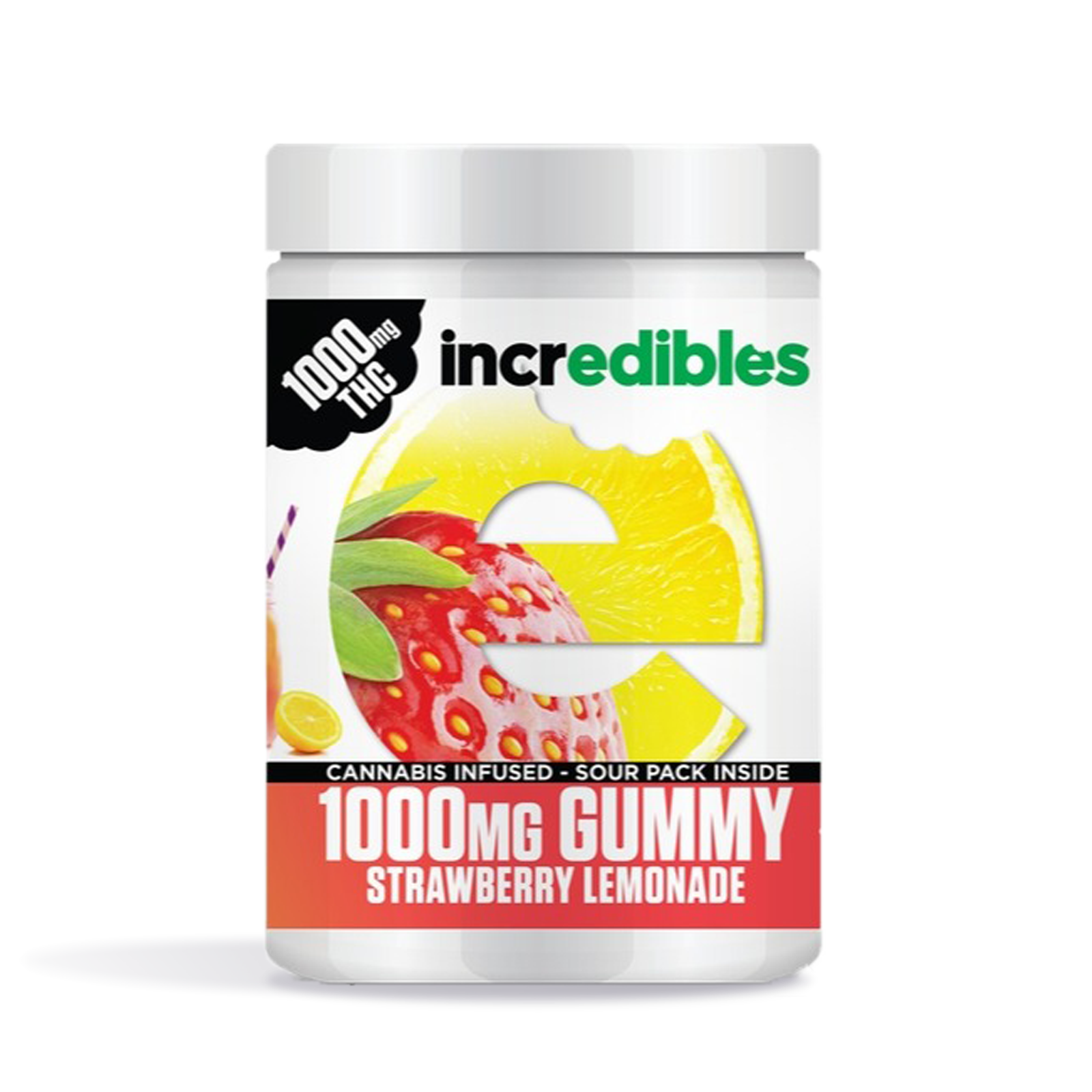Photograph of product: Strawberry Lemonade Gummies | 100mg