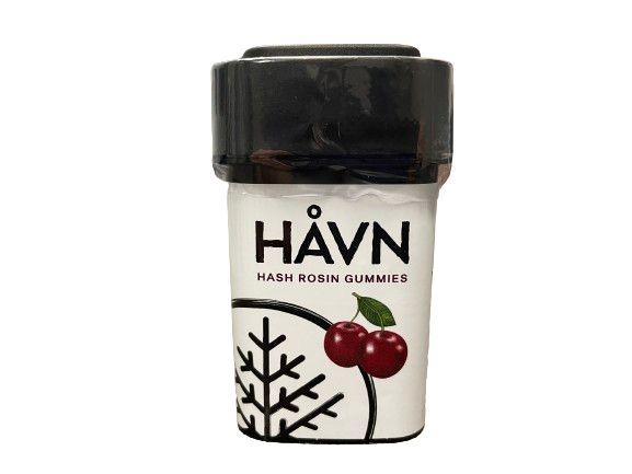 Photograph of product: HAVN 100mg Live Rosin Gummies (H) Tangerine