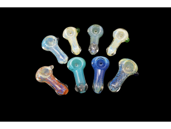 Photograph of product: 2.5" Glass Pipe - Assorted Colors