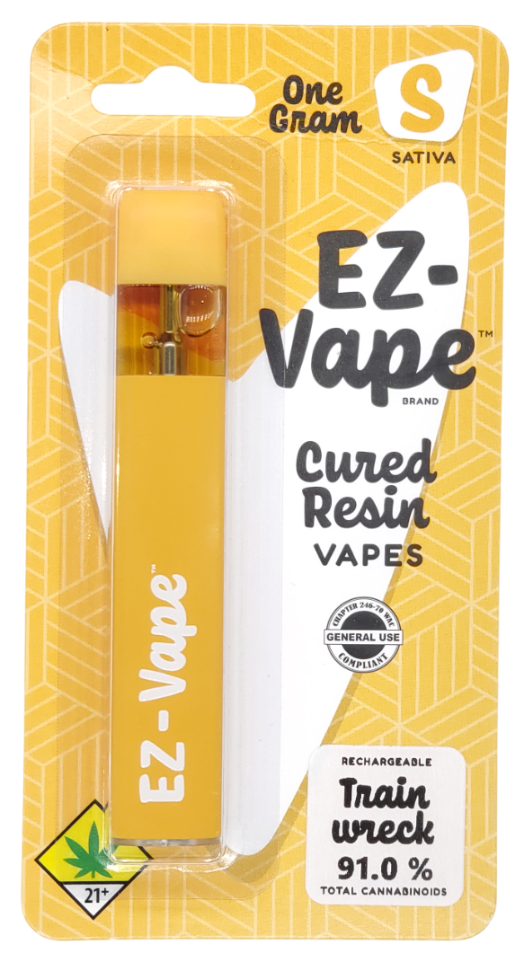 Photograph of product: EZ VAPE Trainwreck Disp 1g