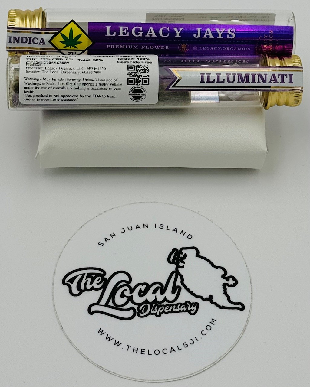 Photograph of product: Illuminati Pre-Rolls 2pk