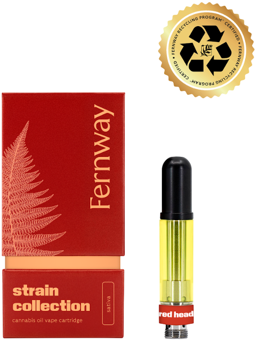 Photograph of product: Red Headed Stranger - Strain Collection Cartridge (1.0g)