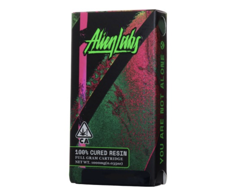 Photograph of product: Alien Labs: Sherbacio 1g Cured Resin Cart